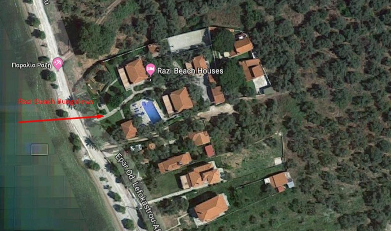 Razi Beach Lefokastro Exteriör bild